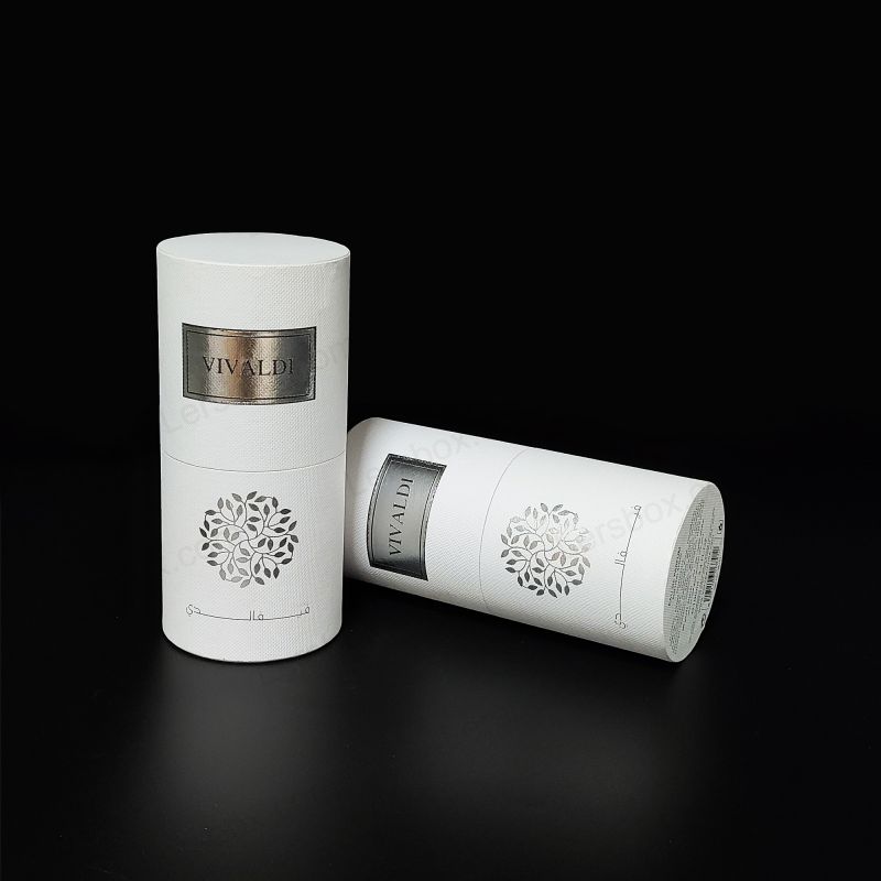 Mga naka -fold na Paper Tube Box para sa Mahusay na Imbakan at Elegant na Mga Pagpipilian sa Packaging ng Produkto HT003
