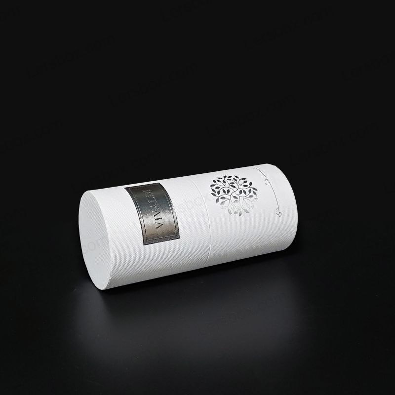 Mga naka -fold na Paper Tube Box para sa Mahusay na Imbakan at Elegant na Mga Pagpipilian sa Packaging ng Produkto HT003