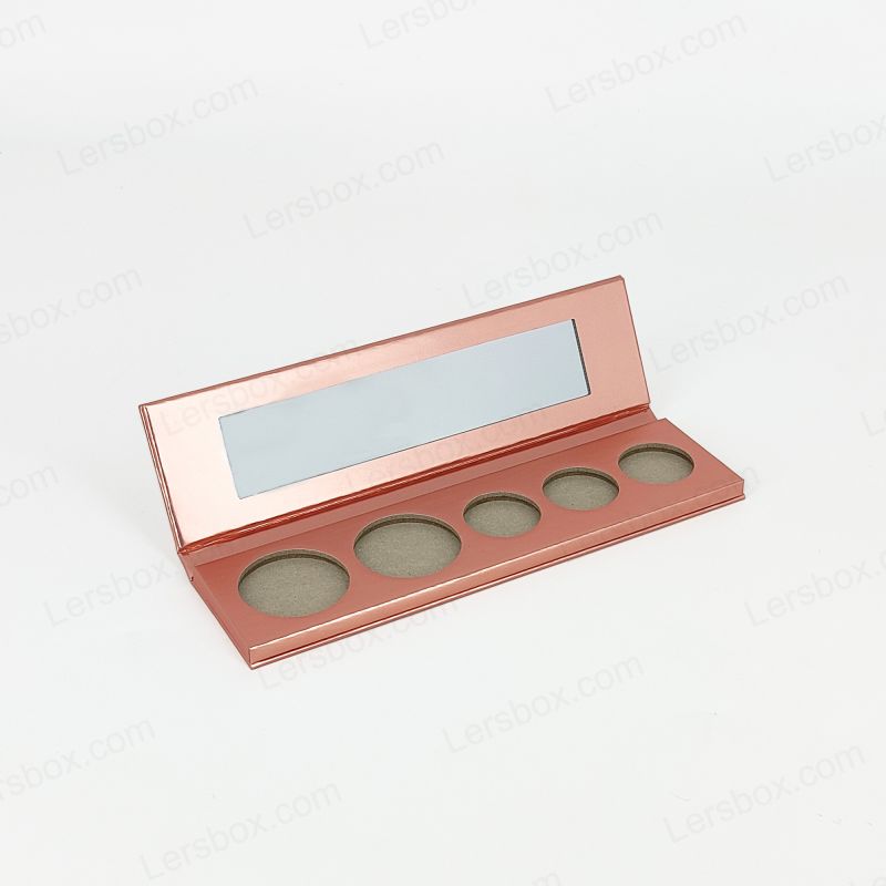 Nakapasadya na Magnetic Eyeshadow Palette Mataas na Kalidad ng Mata ng Mata na May Madilim na Balat Ps Mirror Pigments Walang laman na Kagandahan Palette 004