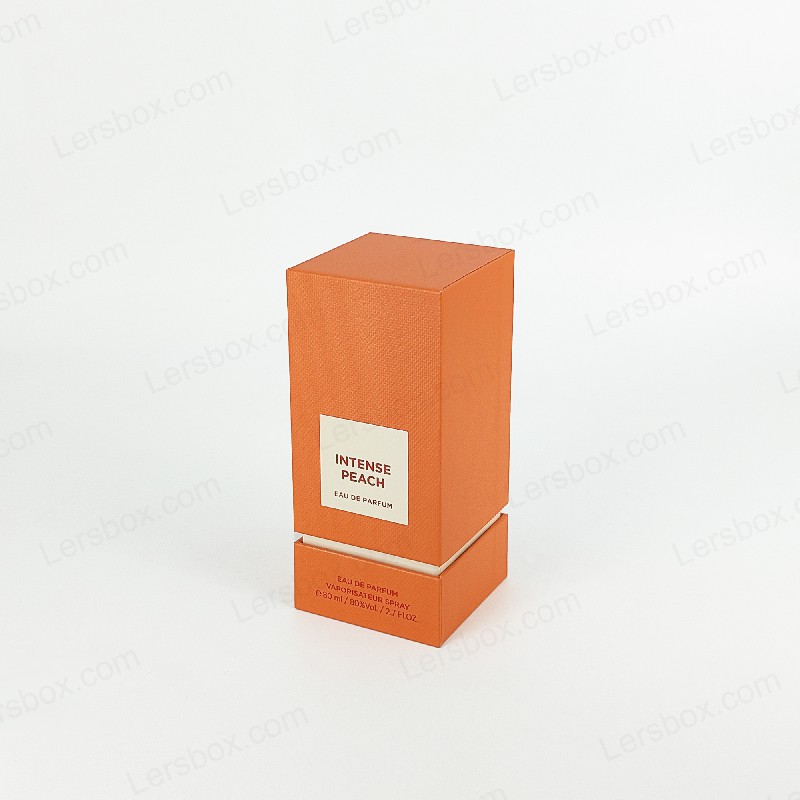 Handcrafted Perfume Box na may Gold Foil Logo at Eva Tray Para sa Proteksyon ng Fragrance HP008