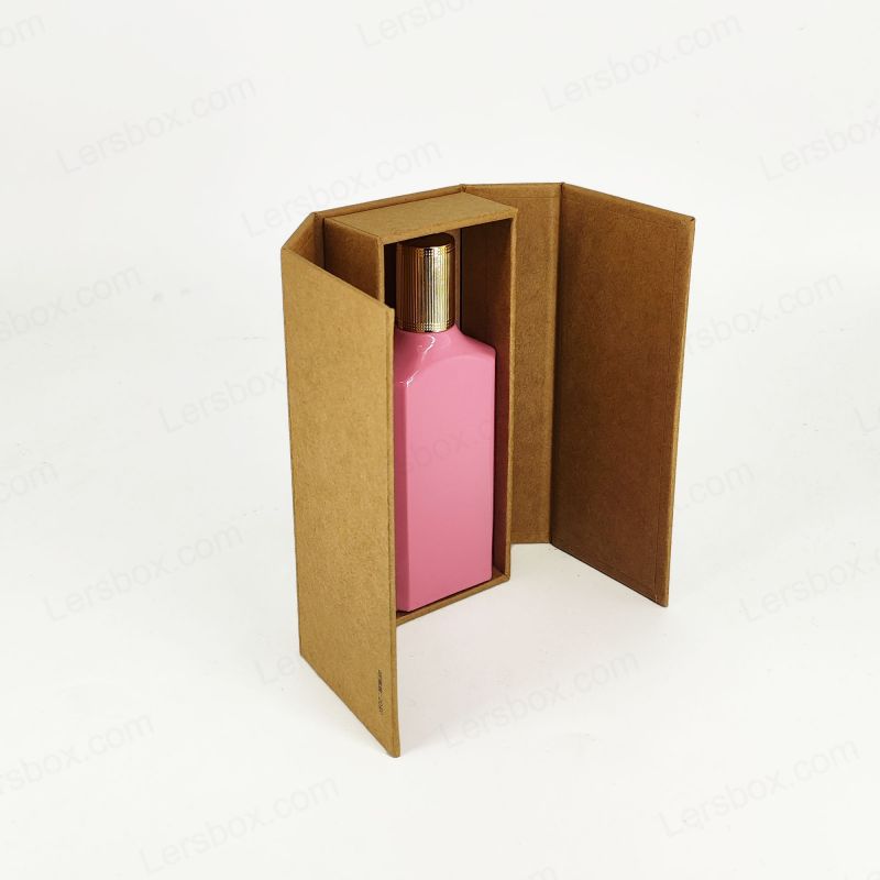 Embossed Gold Foil Perfume Gift Box na may EVA Insert at Rigid Base HP026