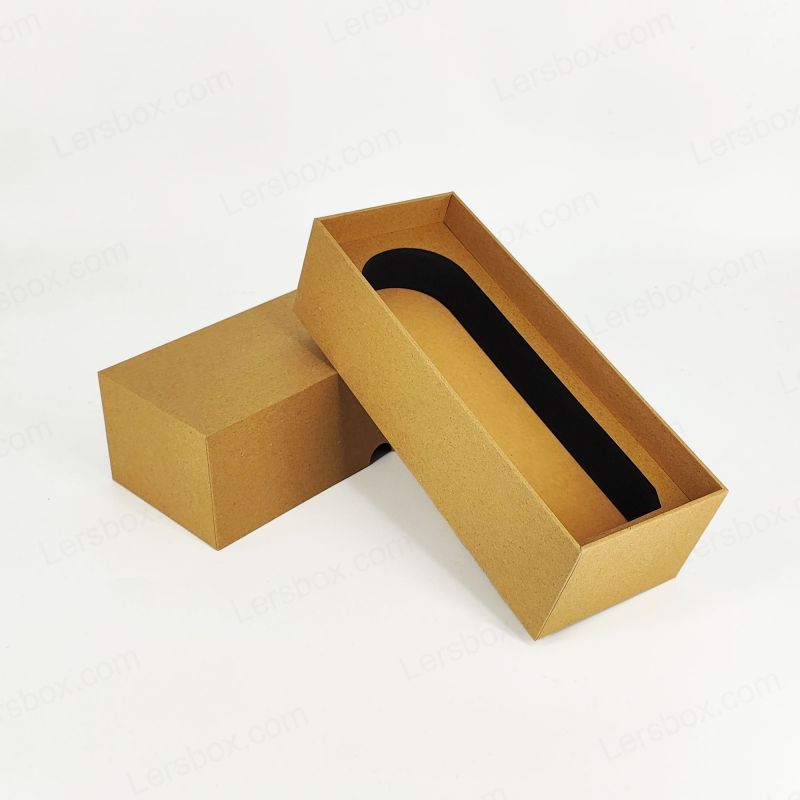 Embossed Gold Foil Perfume Gift Box na may EVA Insert at Rigid Base HP026