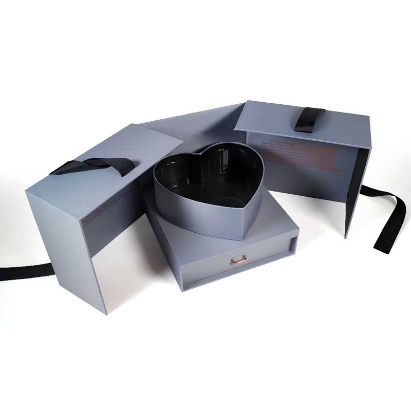 Double Door Design Noble Bow Gift Box