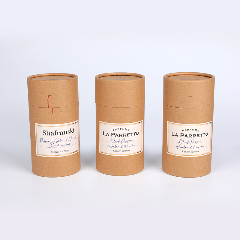 Golden Vault Packaging Tube na may 4mm Grey Board