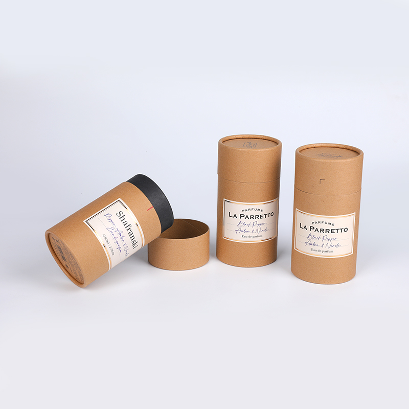 Golden Vault Packaging Tube na may 4mm Grey Board