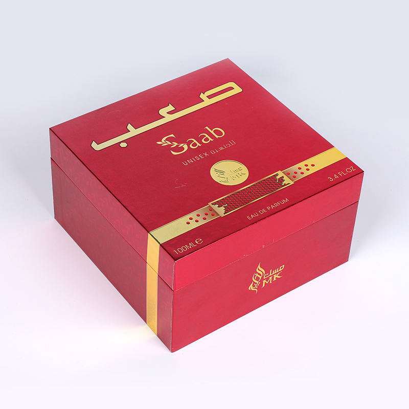 Golden Dawn Perfume Box na may 2mm Grey Board