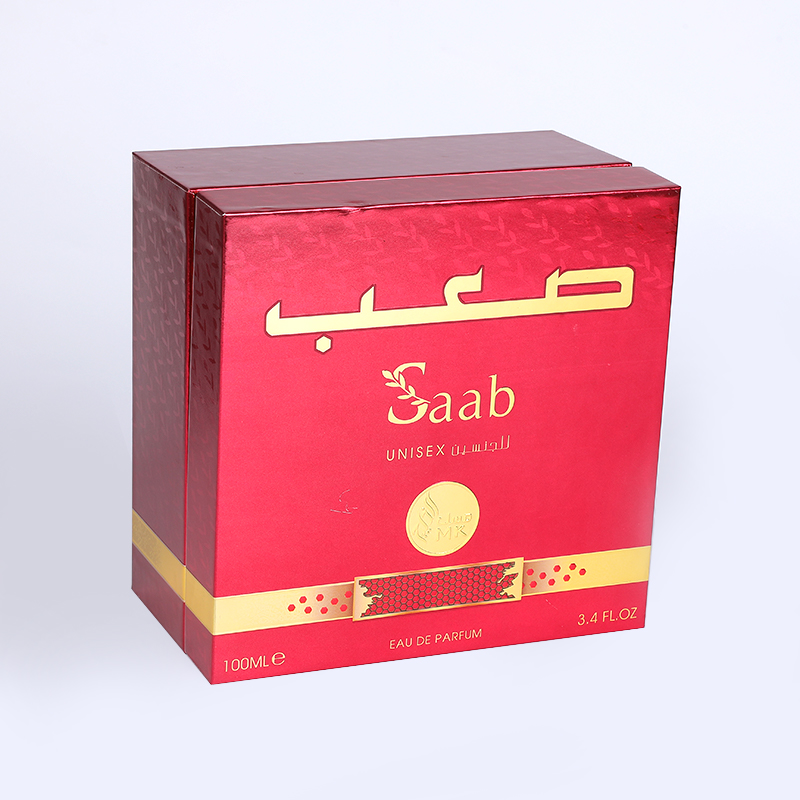 Golden Dawn Perfume Box na may 2mm Grey Board