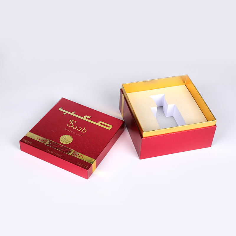 Golden Dawn Perfume Box na may 2mm Grey Board